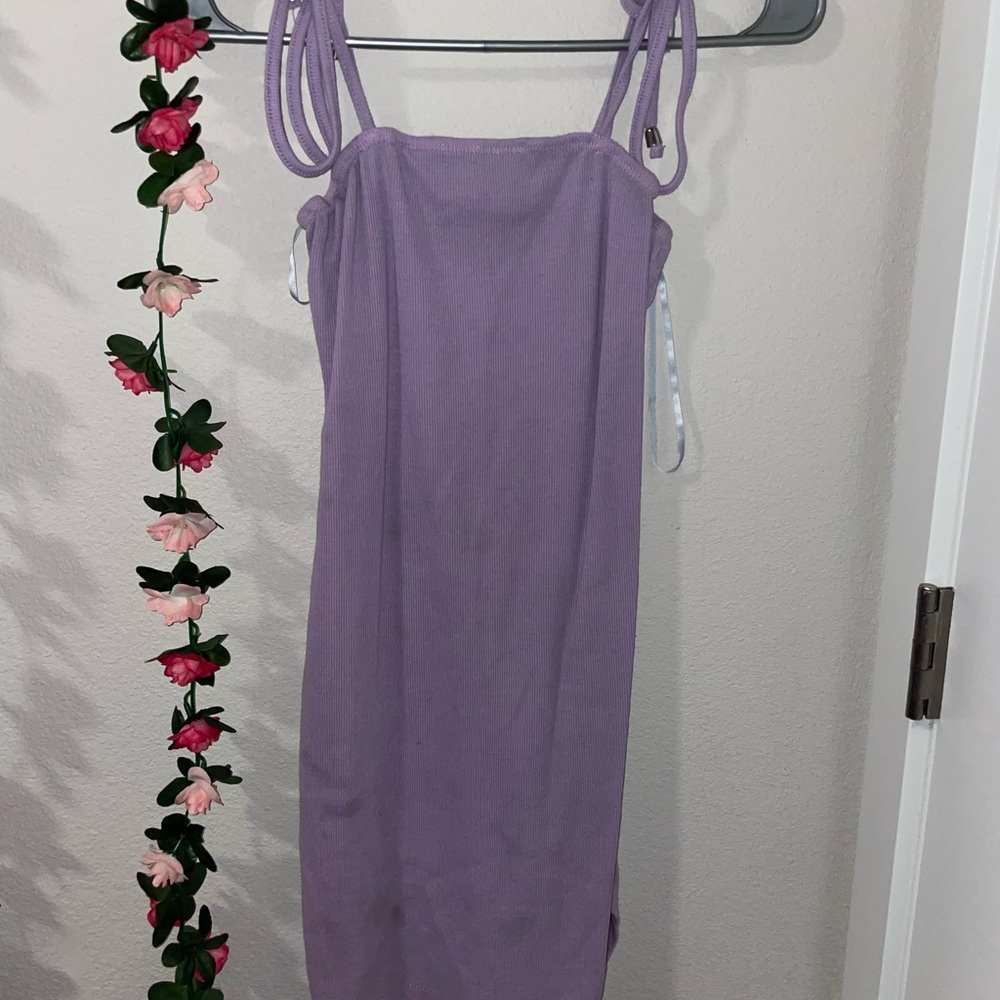 Purple dress